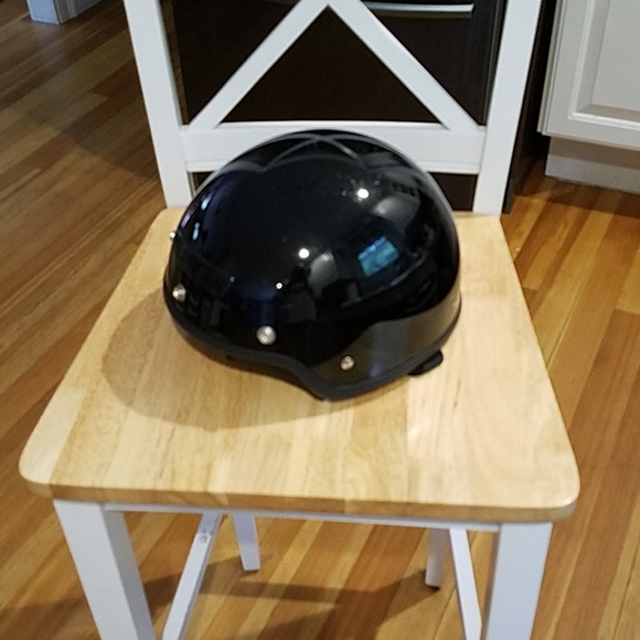 zox Accessories Zox Black Banos Black Half Helmet Poshmark